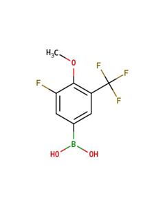 Astatech 3-FLUORO-4-METHOXY-5-TRIFLUOROMETHYLPHENYLBORONIC ACID; 1G; Purity 95%; MDL-MFCD16295242